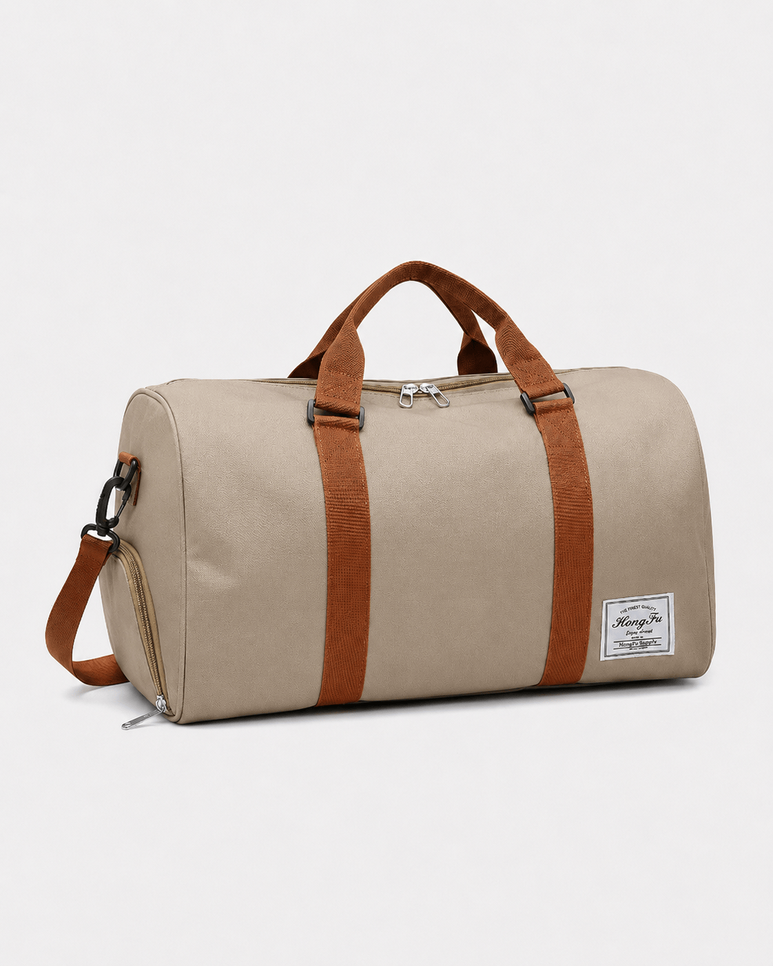Sackovia Sac polochon de sport en nylon avec poche à chaussures