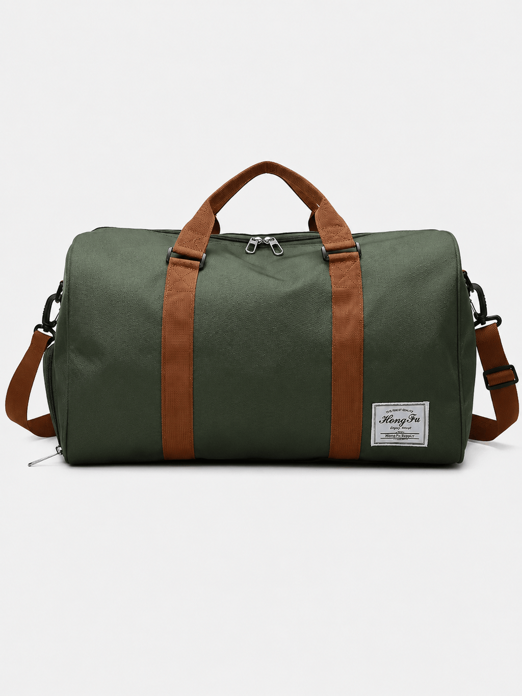 Sackovia Sac polochon de sport en nylon avec poche à chaussures
