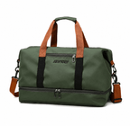 Sackovia Sac polochon de voyage femme extensible en tissu Oxford avec bandoulière