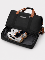 Sackovia Sac polochon de voyage femme extensible en tissu Oxford avec bandoulière