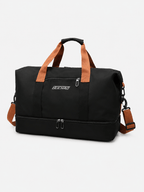 Sackovia Sac polochon de voyage femme extensible en tissu Oxford avec bandoulière