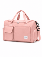 Sackovia Sac polochon de voyage femme lilas 35 L avec compartiment à chaussures