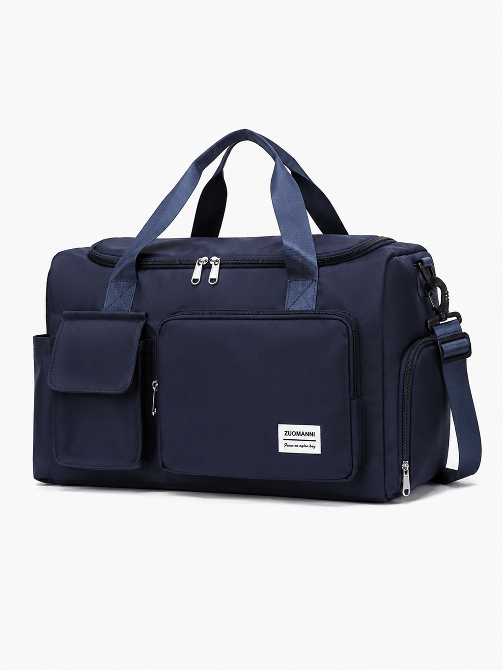 Sackovia Sac polochon de voyage femme lilas 35 L avec compartiment à chaussures