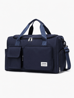Sackovia Sac polochon de voyage femme lilas 35 L avec compartiment à chaussures