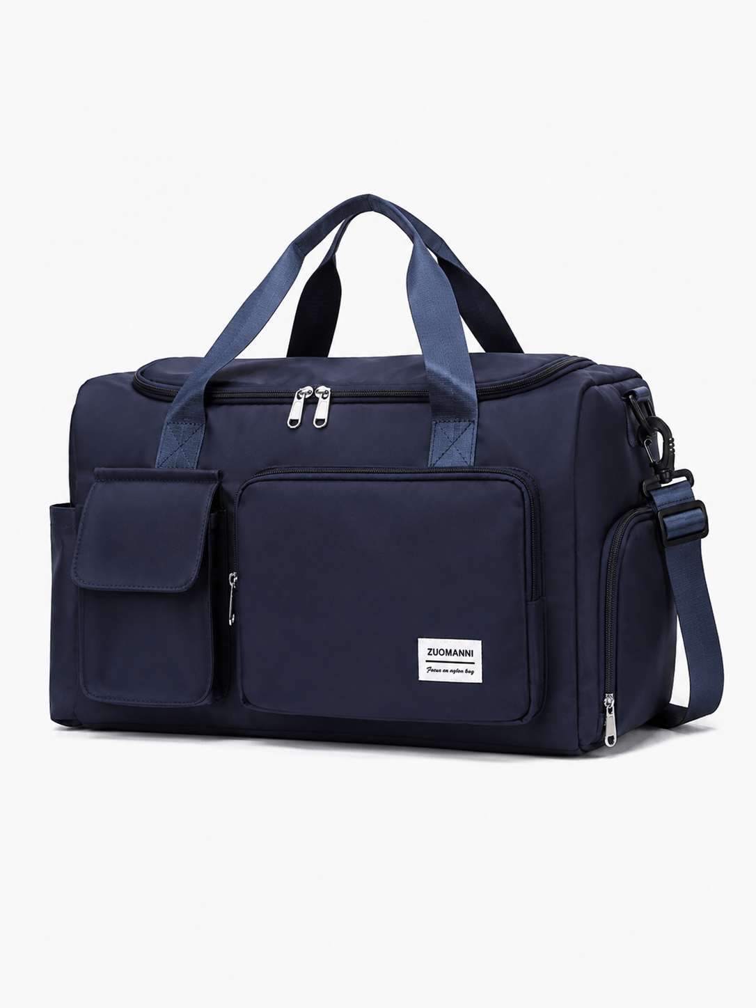 Sackovia Sac polochon de voyage femme lilas 35 L avec compartiment à chaussures