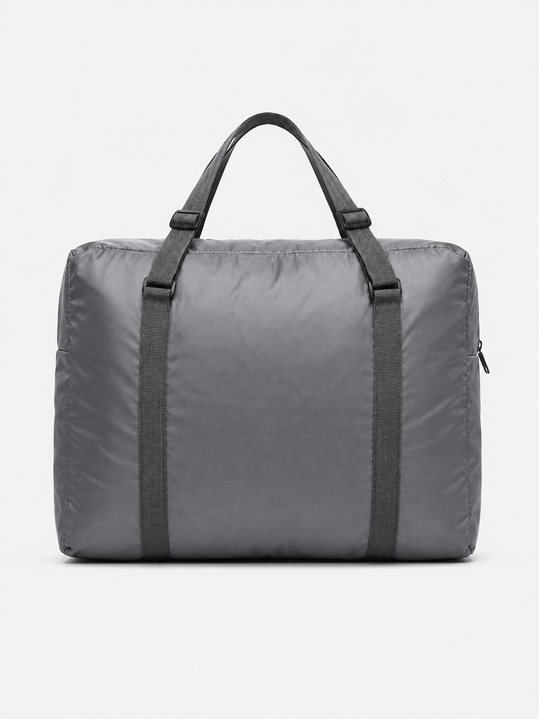 Sackovia Sac polochon de voyage pliable imperméable gris avec sangle pour valise