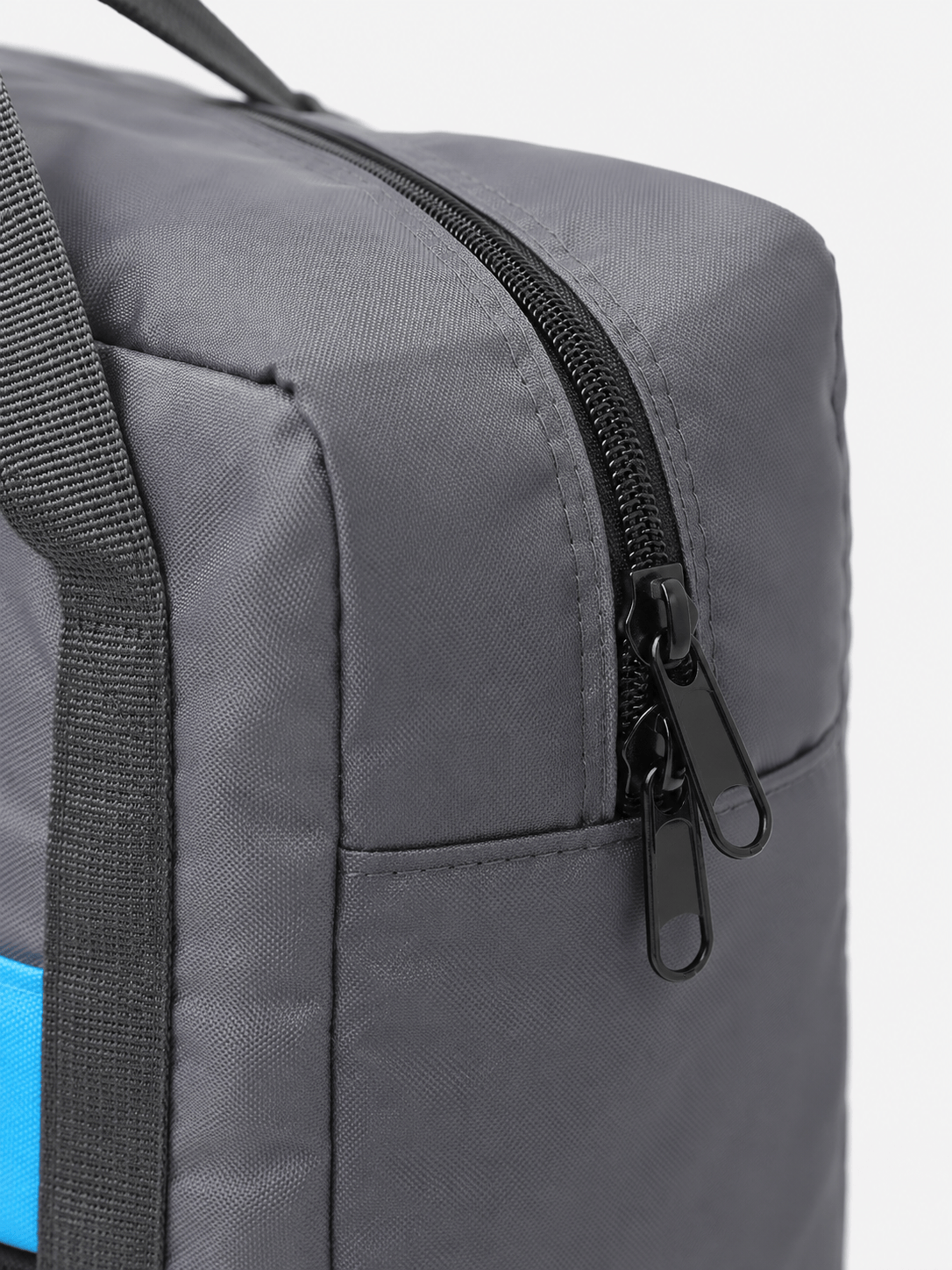 Sackovia Sac polochon de voyage pliable imperméable gris avec sangle pour valise