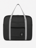 Sackovia Sac polochon de voyage pliable imperméable noir 20-35 L
