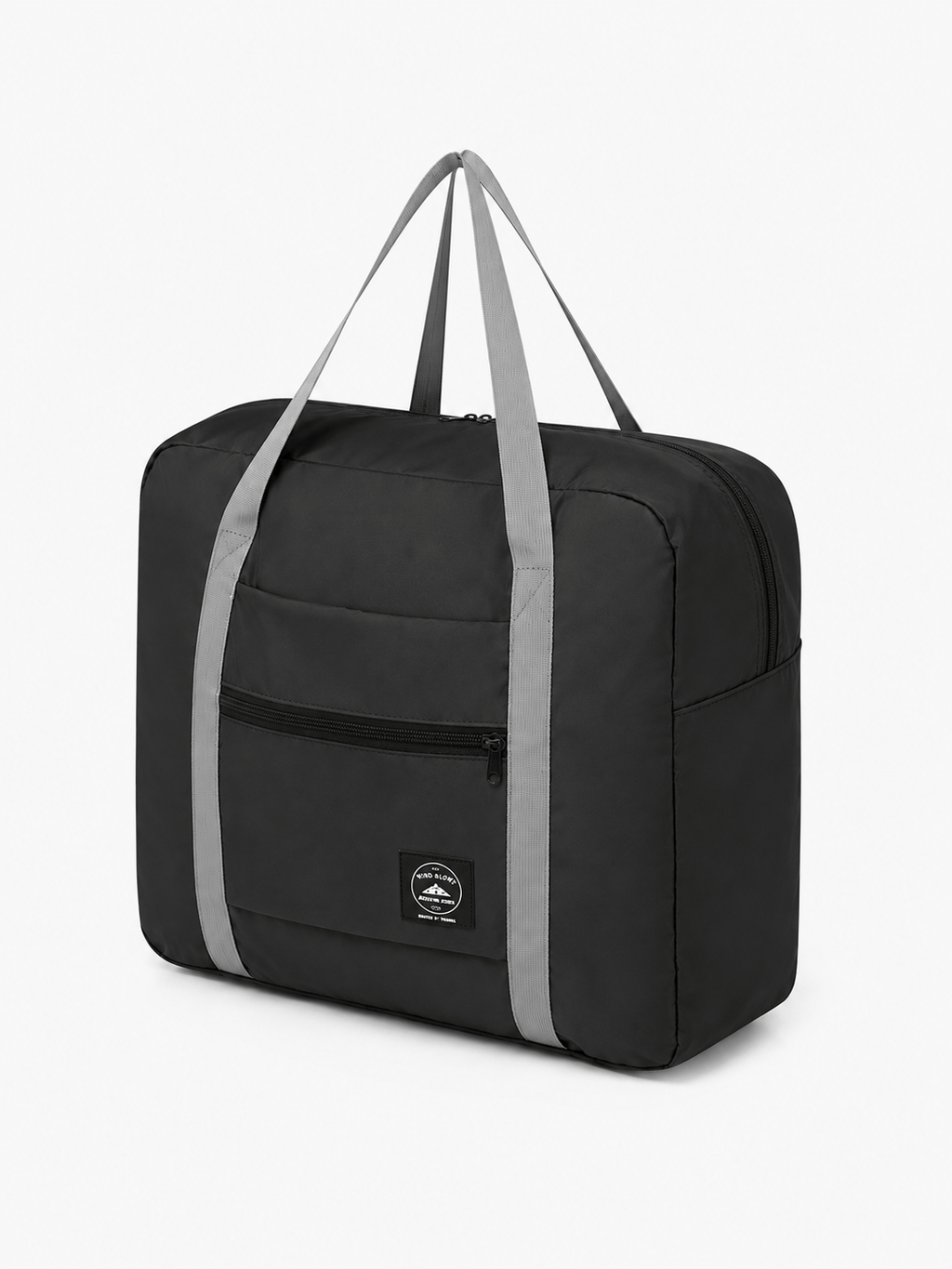Sackovia Sac polochon de voyage pliable imperméable noir 20-35 L