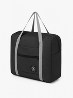 Sackovia Sac polochon de voyage pliable imperméable noir 20-35 L