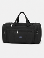 Sackovia Sac polochon homme imperméable en tissu Oxford gris grande capacité