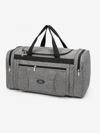 Sackovia Sac polochon homme imperméable en tissu Oxford gris grande capacité