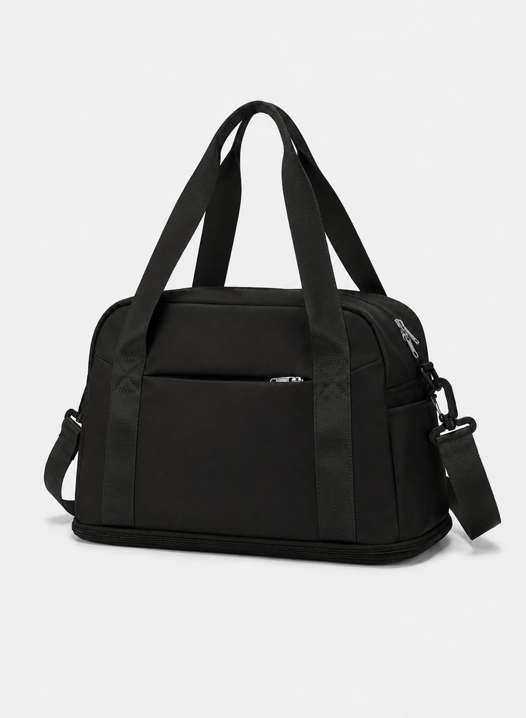 Sackovia Sac polochon unisexe en nylon, bagage cabine avec poignées doubles