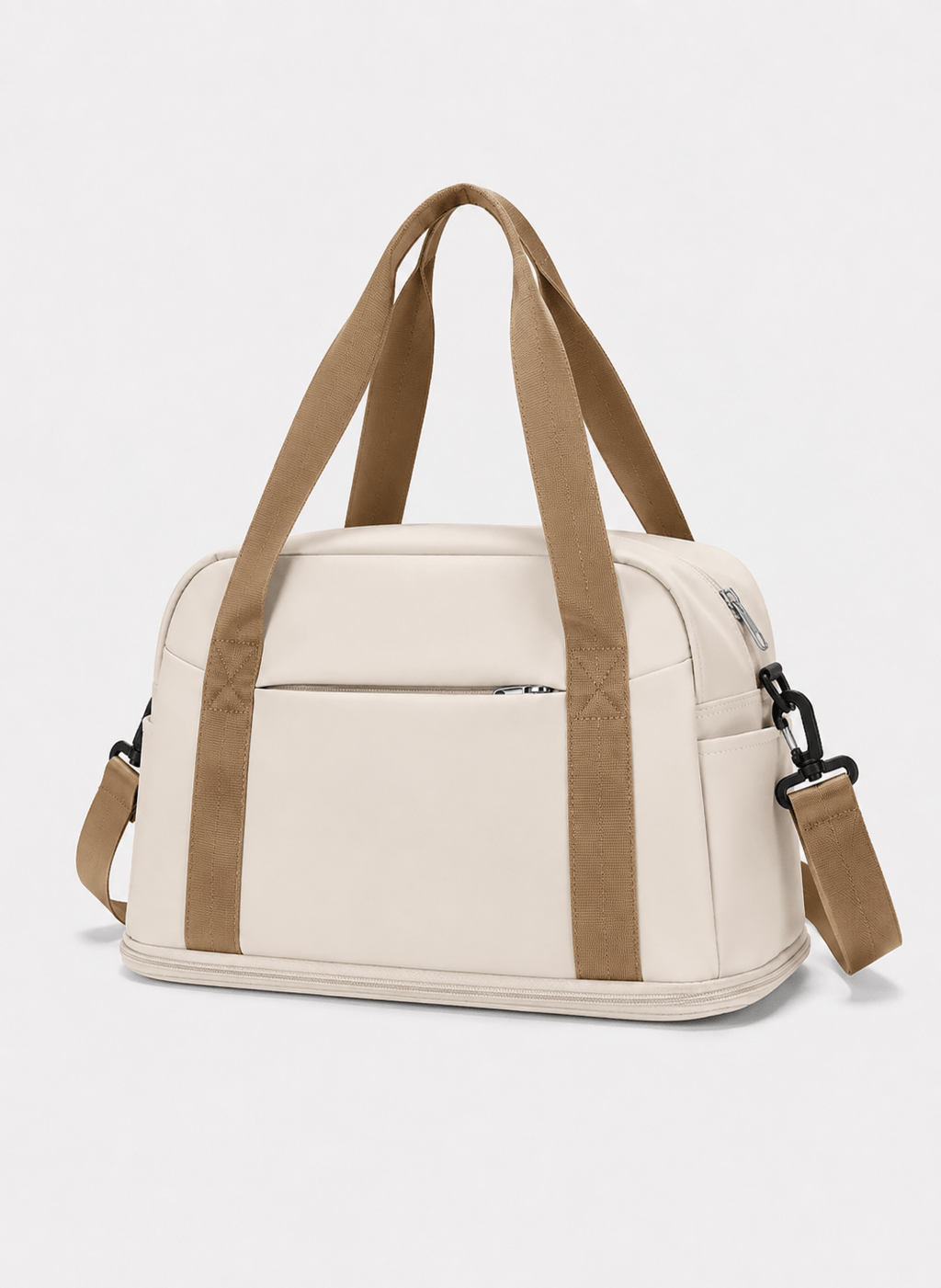 Sackovia Sac polochon unisexe en nylon, bagage cabine avec poignées doubles