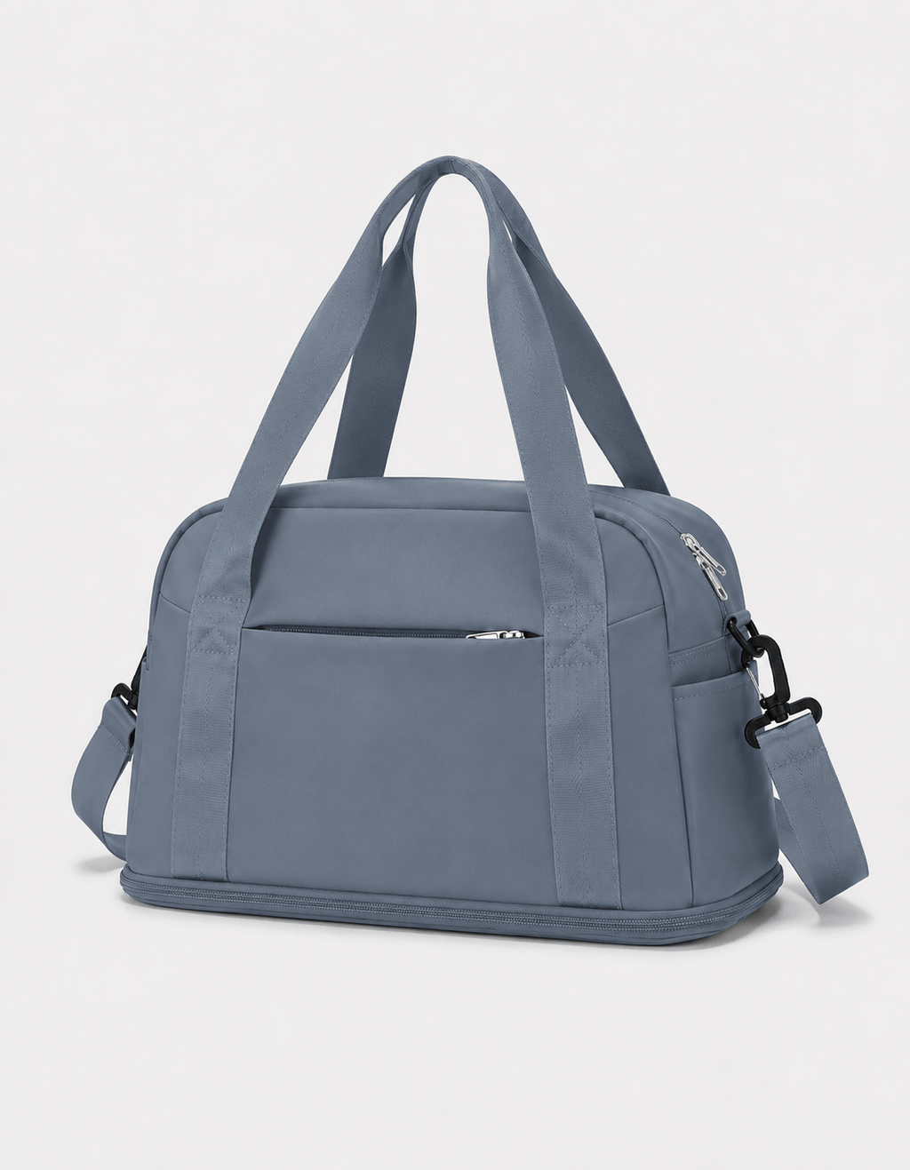 Sackovia Sac polochon unisexe en nylon, bagage cabine avec poignées doubles