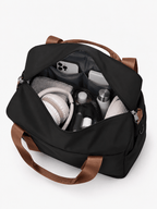 Sackovia Sac polochon unisexe en nylon, bagage cabine avec poignées doubles
