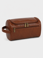 Sackovia Trousse De Toilette De Voyage Femme Cuir PU Marron