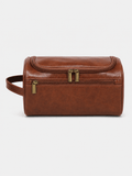 Sackovia Trousse De Toilette De Voyage Femme Cuir PU Marron
