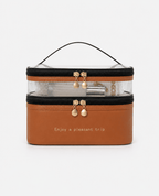Sackovia Trousse De Toilette Double Compartiment Transparent