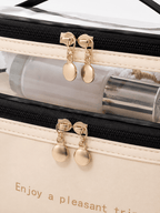 Sackovia Trousse De Toilette Double Compartiment Transparent