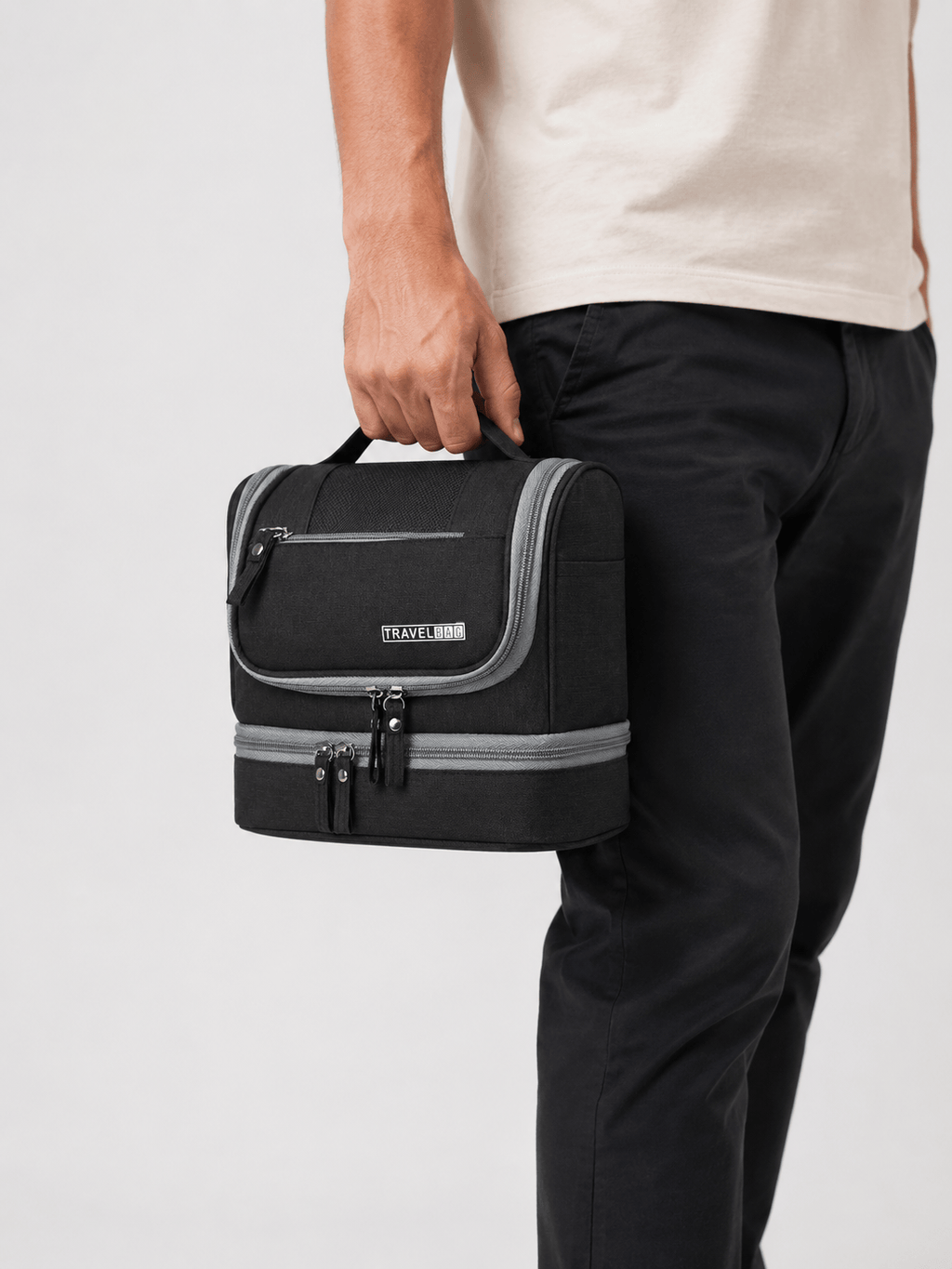 Sackovia Trousse De Toilette Oxford Noir