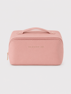Sackovia Trousse De Toilette Pour Femme Compartimentée Beige