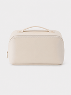 Sackovia Trousse De Toilette Pour Femme Compartimentée Beige