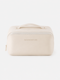 Sackovia Trousse De Toilette Pour Femme Compartimentée Beige