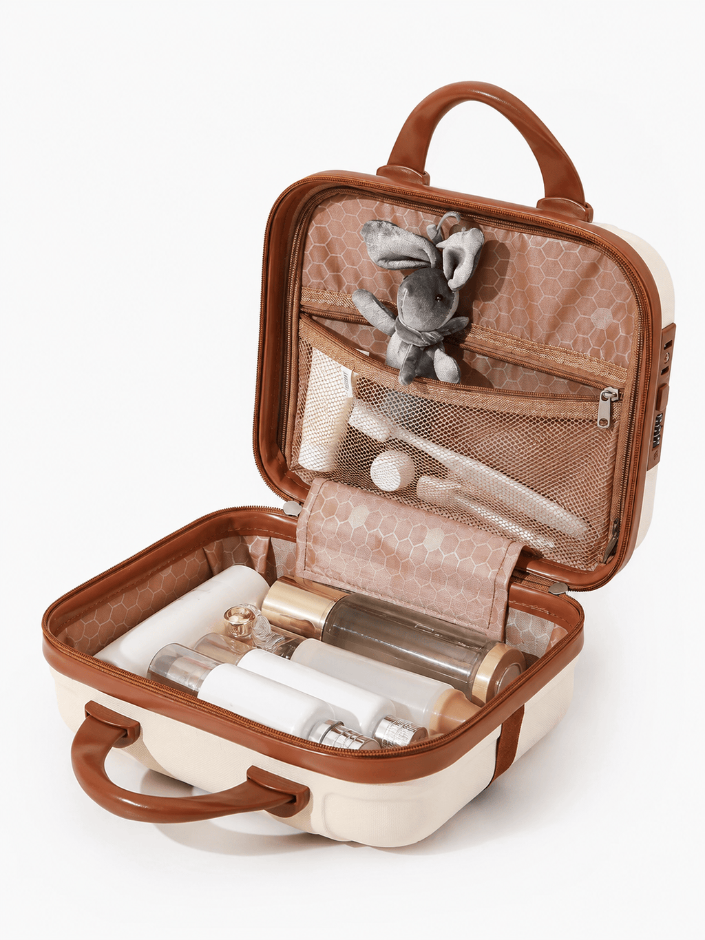 Sackovia Trousse De Toilette Vanity Rigide En ABS Avec Serrure